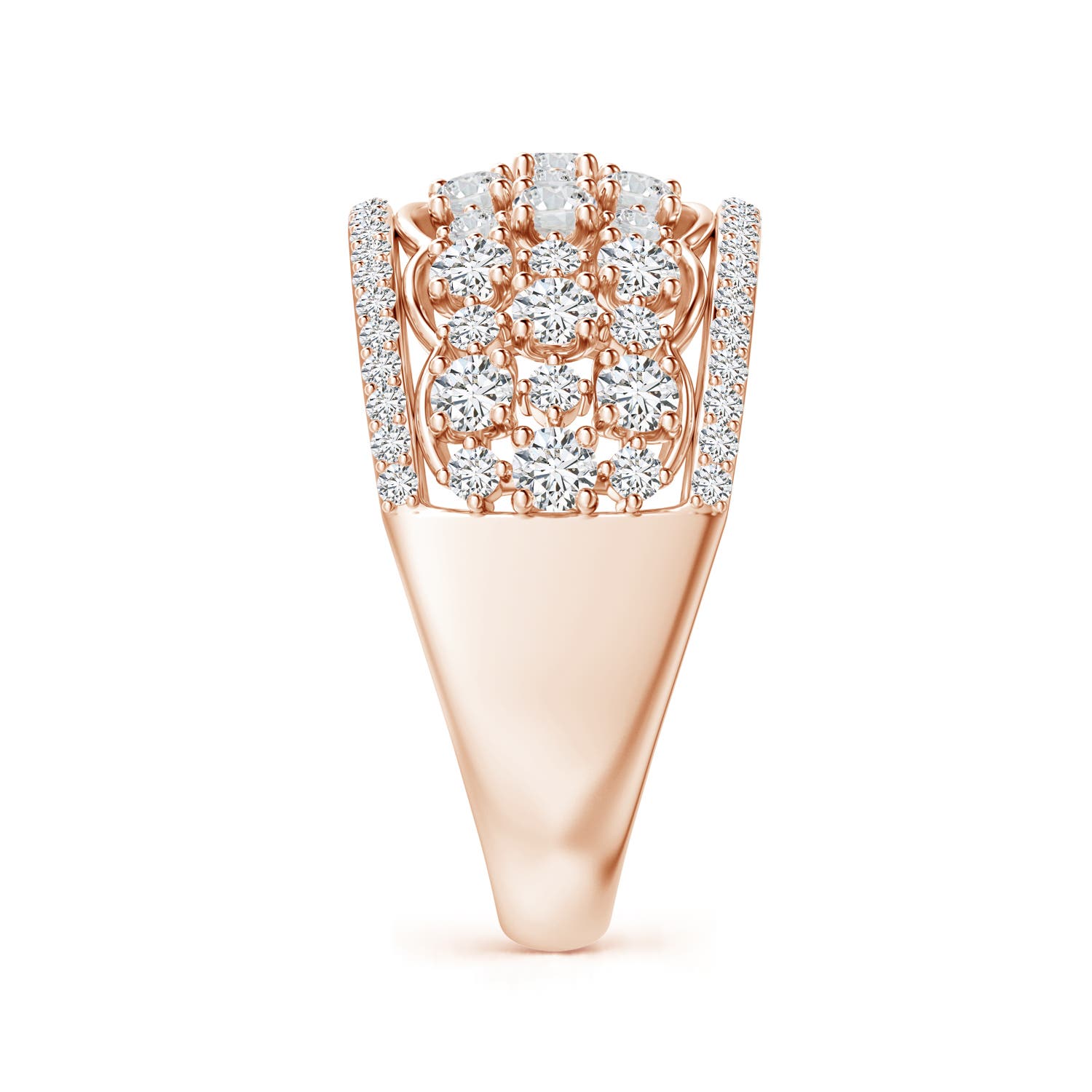 H, SI2 / 1.35 CT / 14 KT Rose Gold