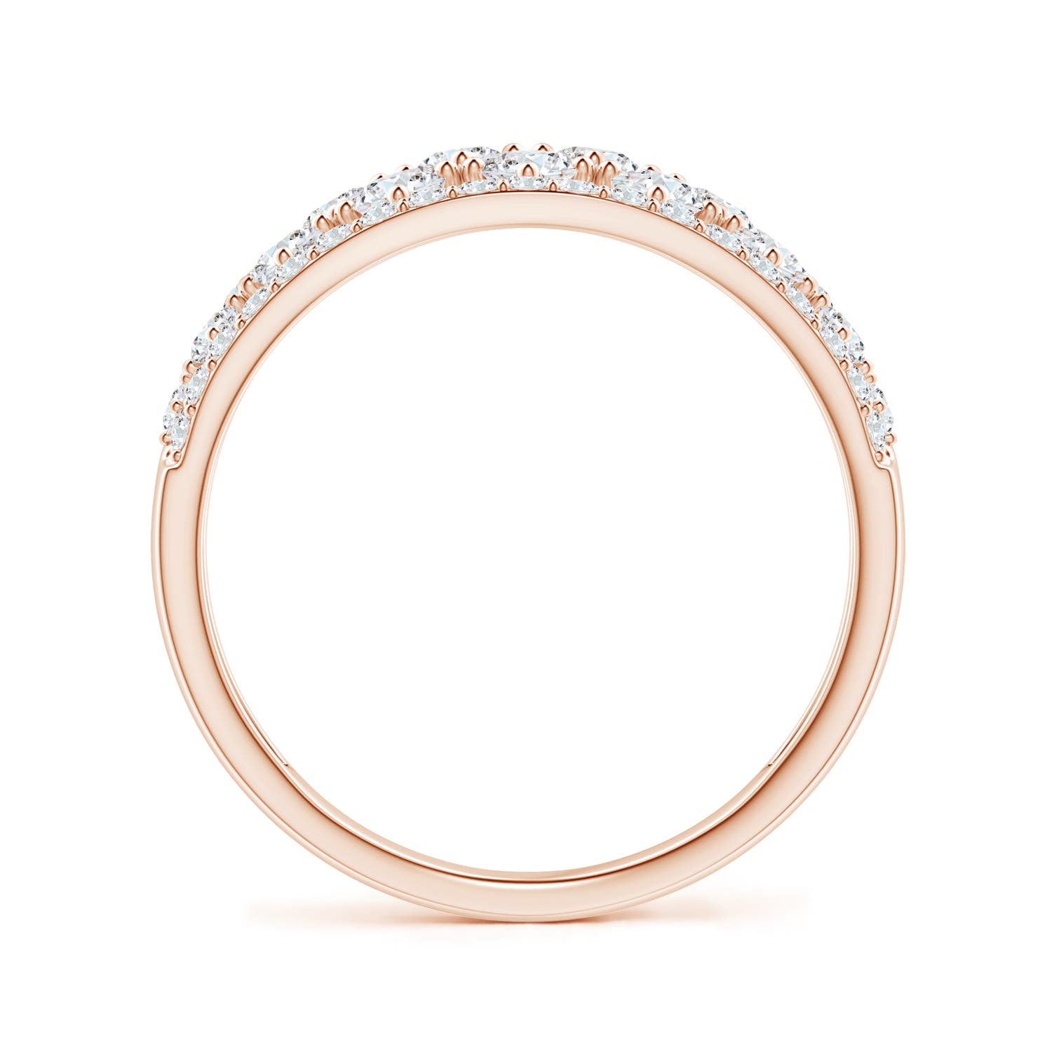 F-G, VS / 1.16 CT / 14 KT Rose Gold