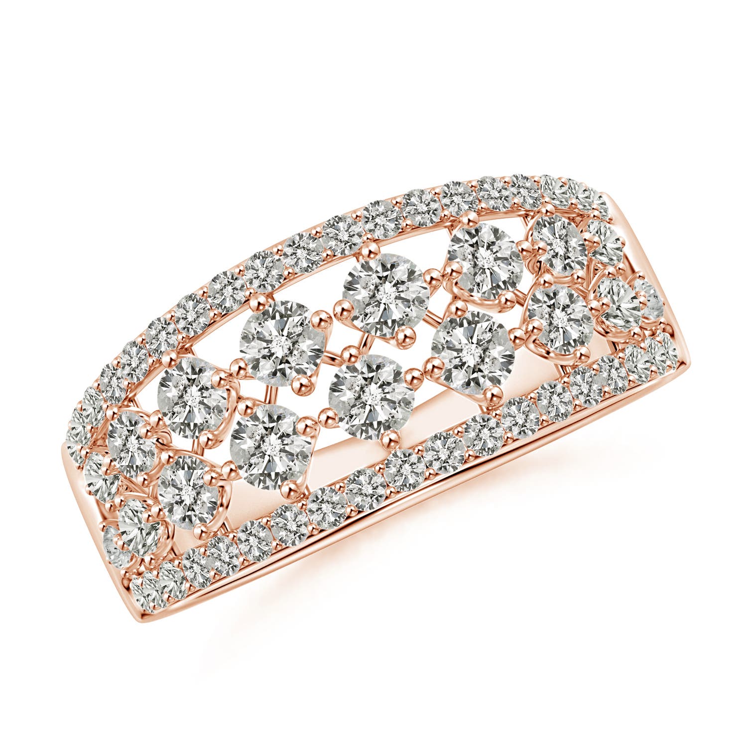 K, I3 / 1.16 CT / 14 KT Rose Gold