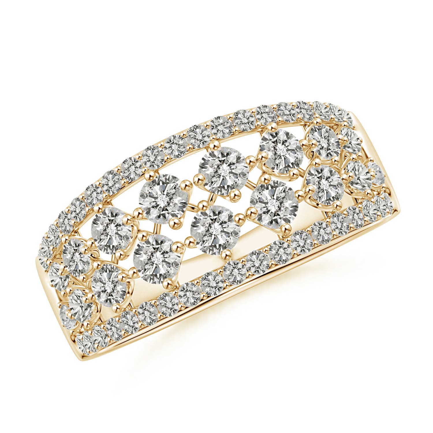 K, I3 / 1.16 CT / 14 KT Yellow Gold