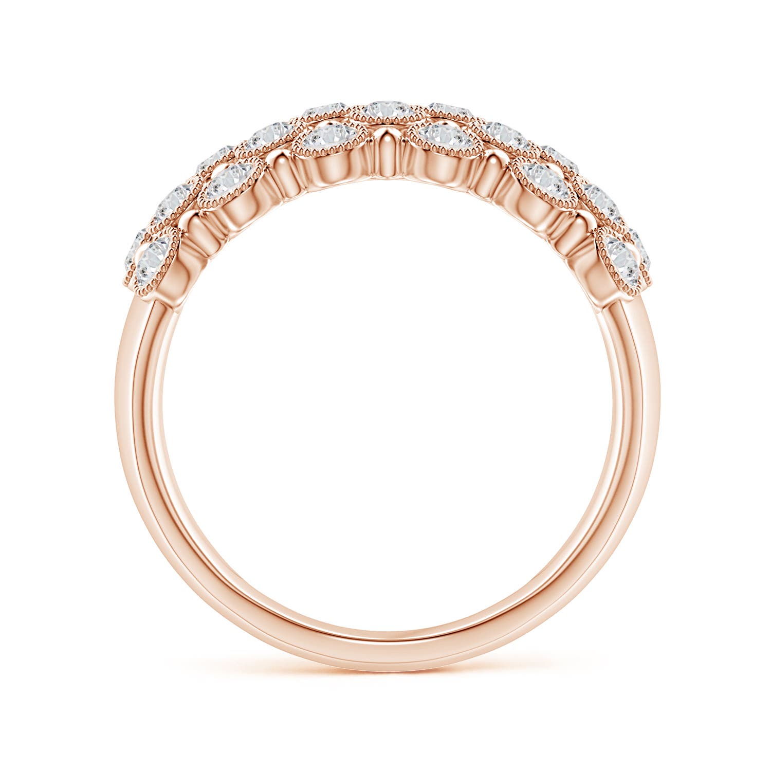 H, SI2 / 1.23 CT / 14 KT Rose Gold