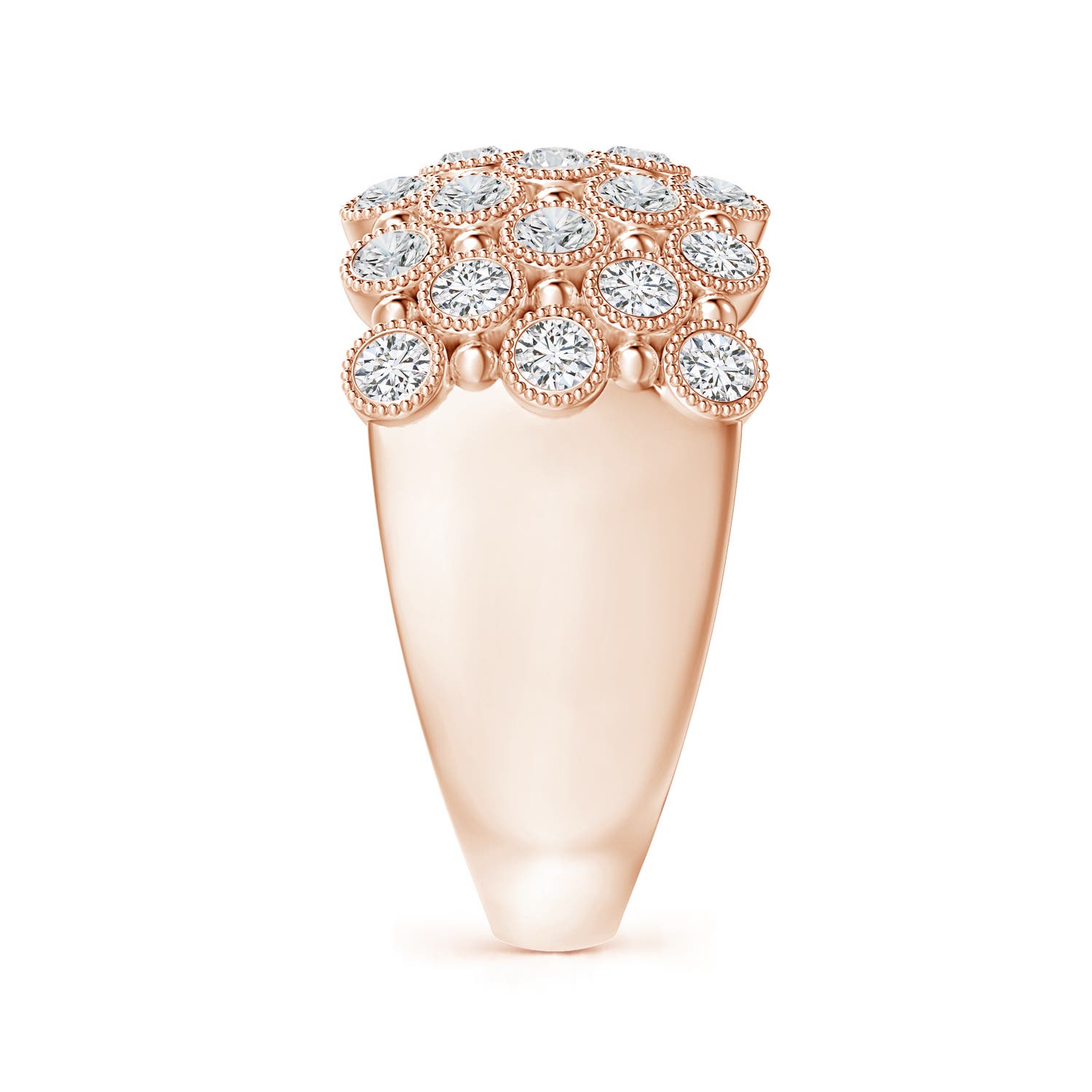 H, SI2 / 1.23 CT / 14 KT Rose Gold