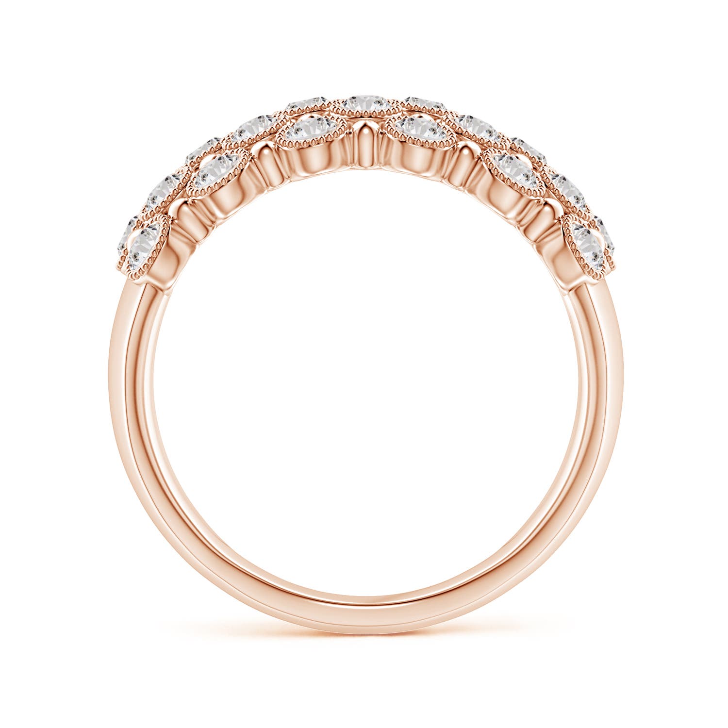 I-J, I1-I2 / 1.23 CT / 14 KT Rose Gold