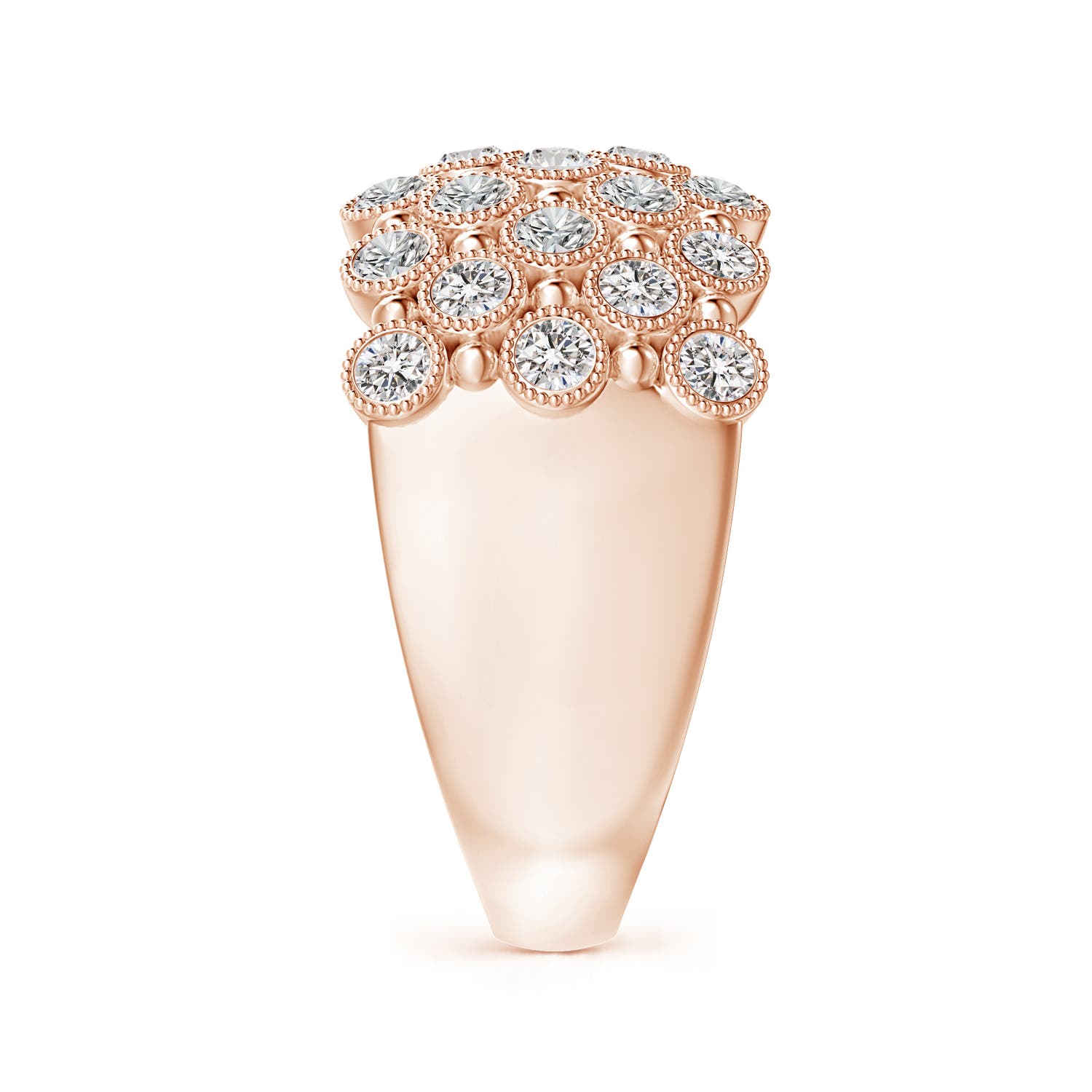 I-J, I1-I2 / 1.23 CT / 14 KT Rose Gold