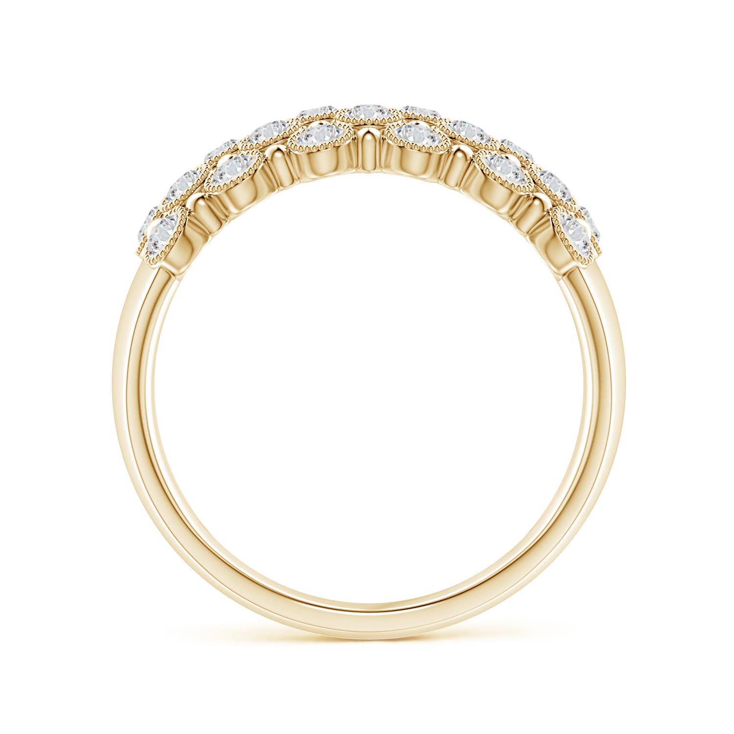 H, SI2 / 0.98 CT / 14 KT Yellow Gold