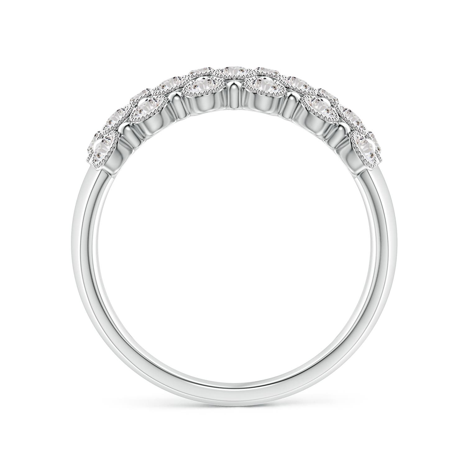 I-J, I1-I2 / 0.98 CT / 14 KT White Gold