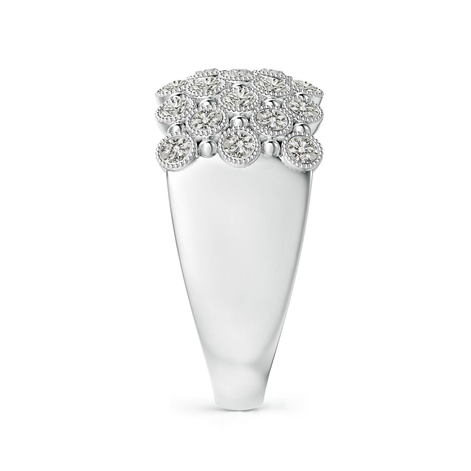 K, I3 / 0.98 CT / 14 KT White Gold