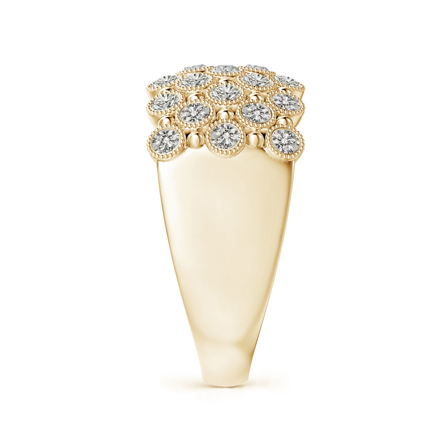 K, I3 / 0.98 CT / 14 KT Yellow Gold