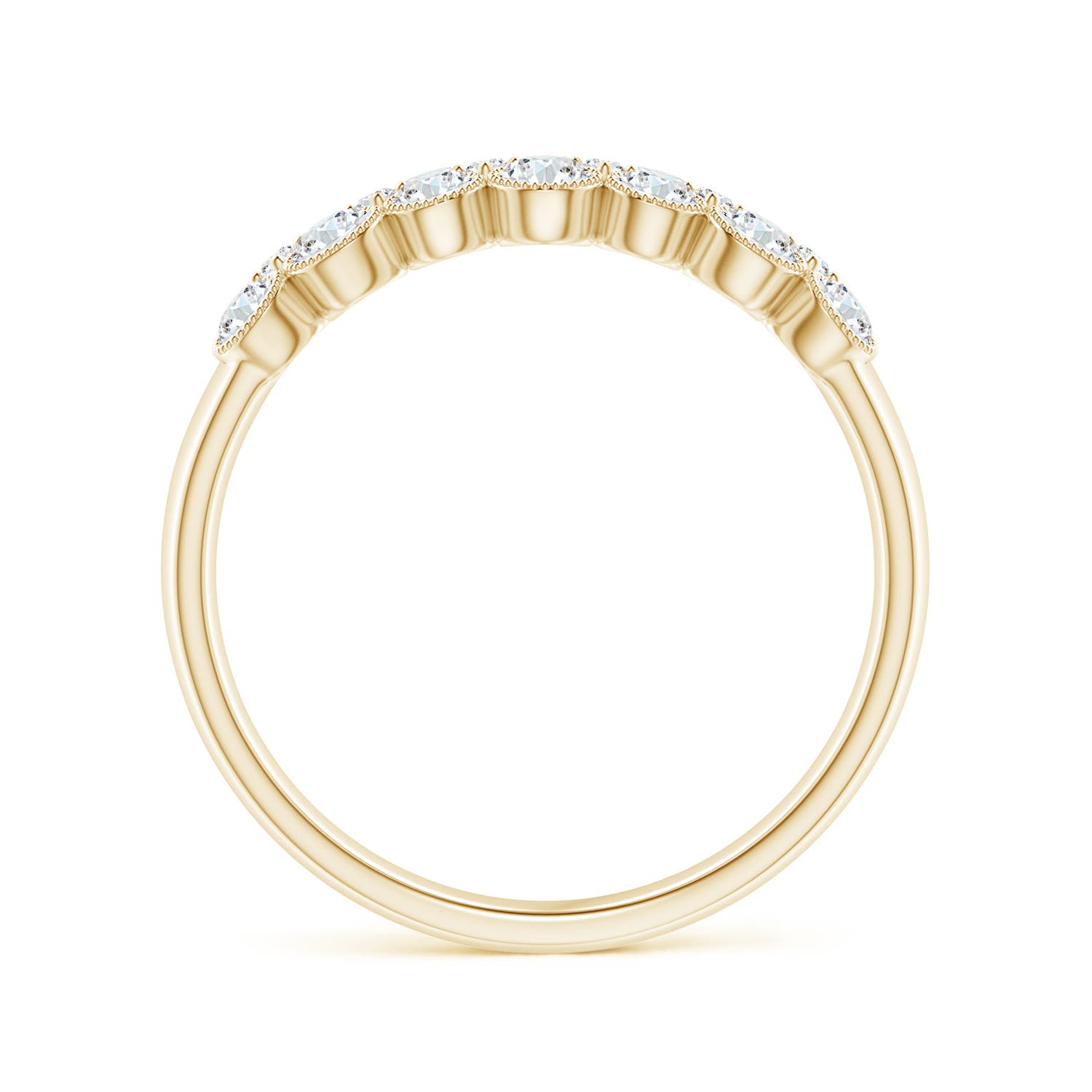 G, VS2 / 0.88 CT / 14 KT Yellow Gold