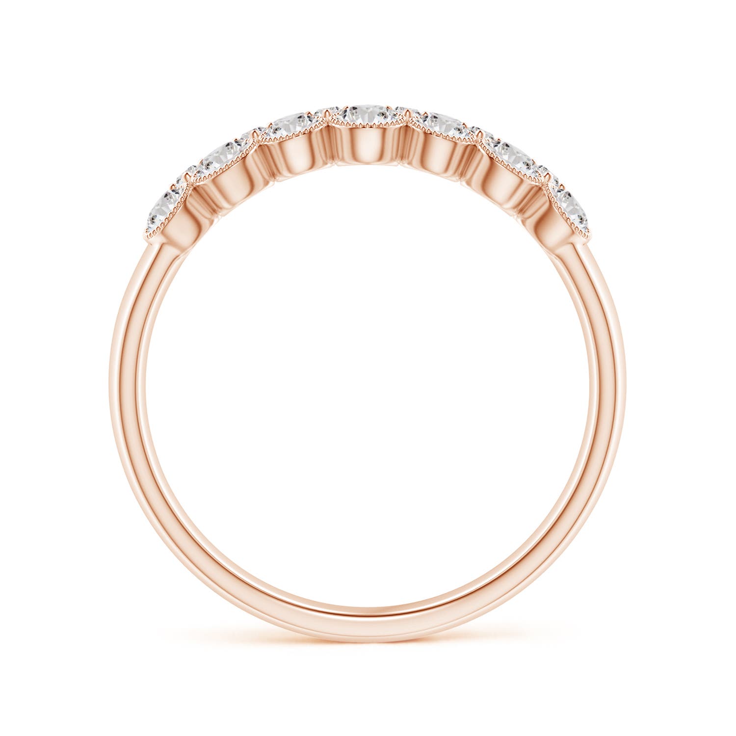 I-J, I1-I2 / 0.88 CT / 14 KT Rose Gold