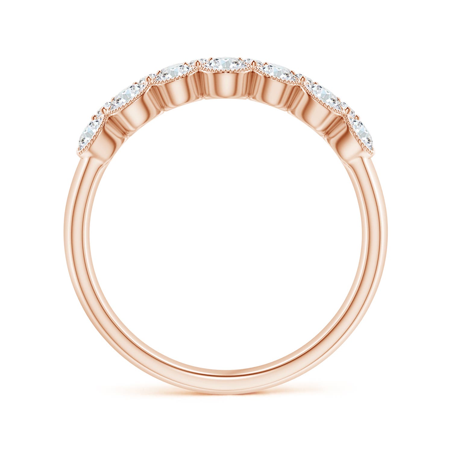 G, VS2 / 1.16 CT / 14 KT Rose Gold