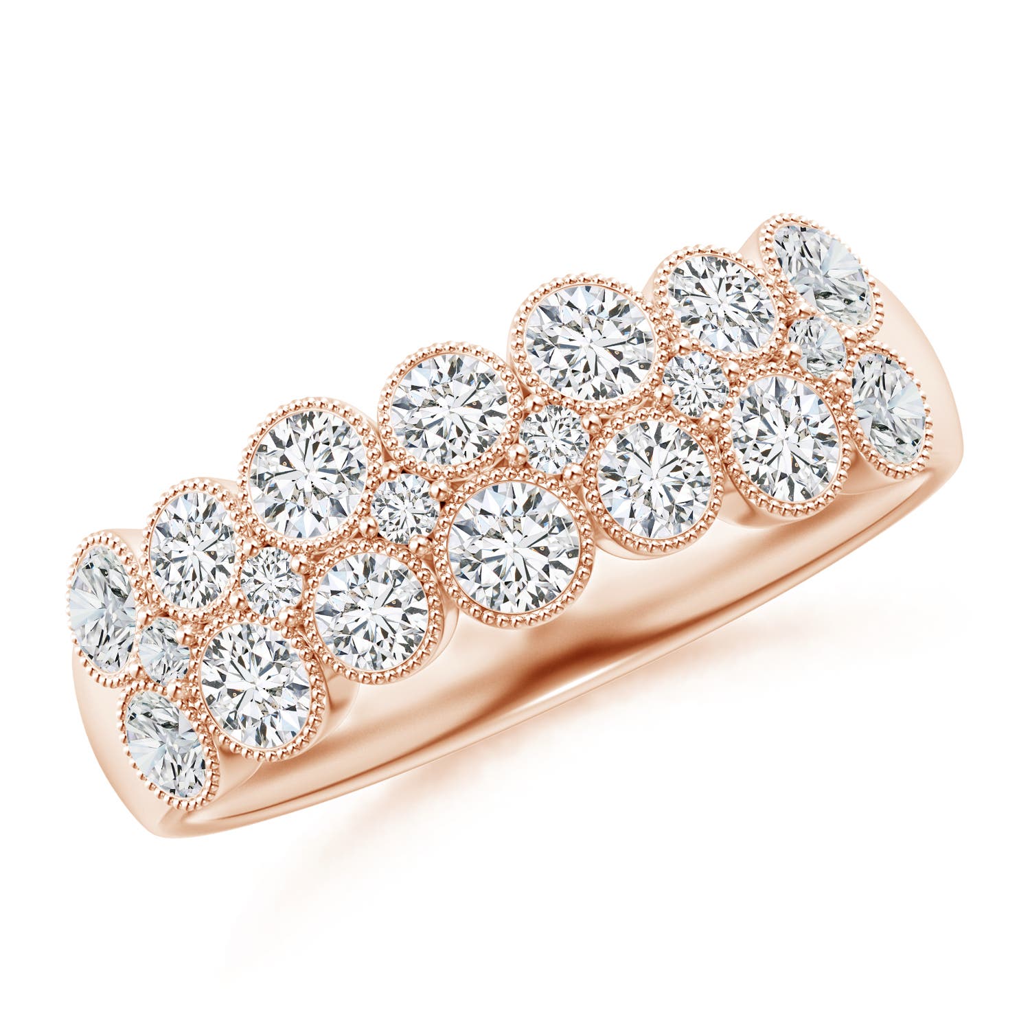 H, SI2 / 1.16 CT / 14 KT Rose Gold