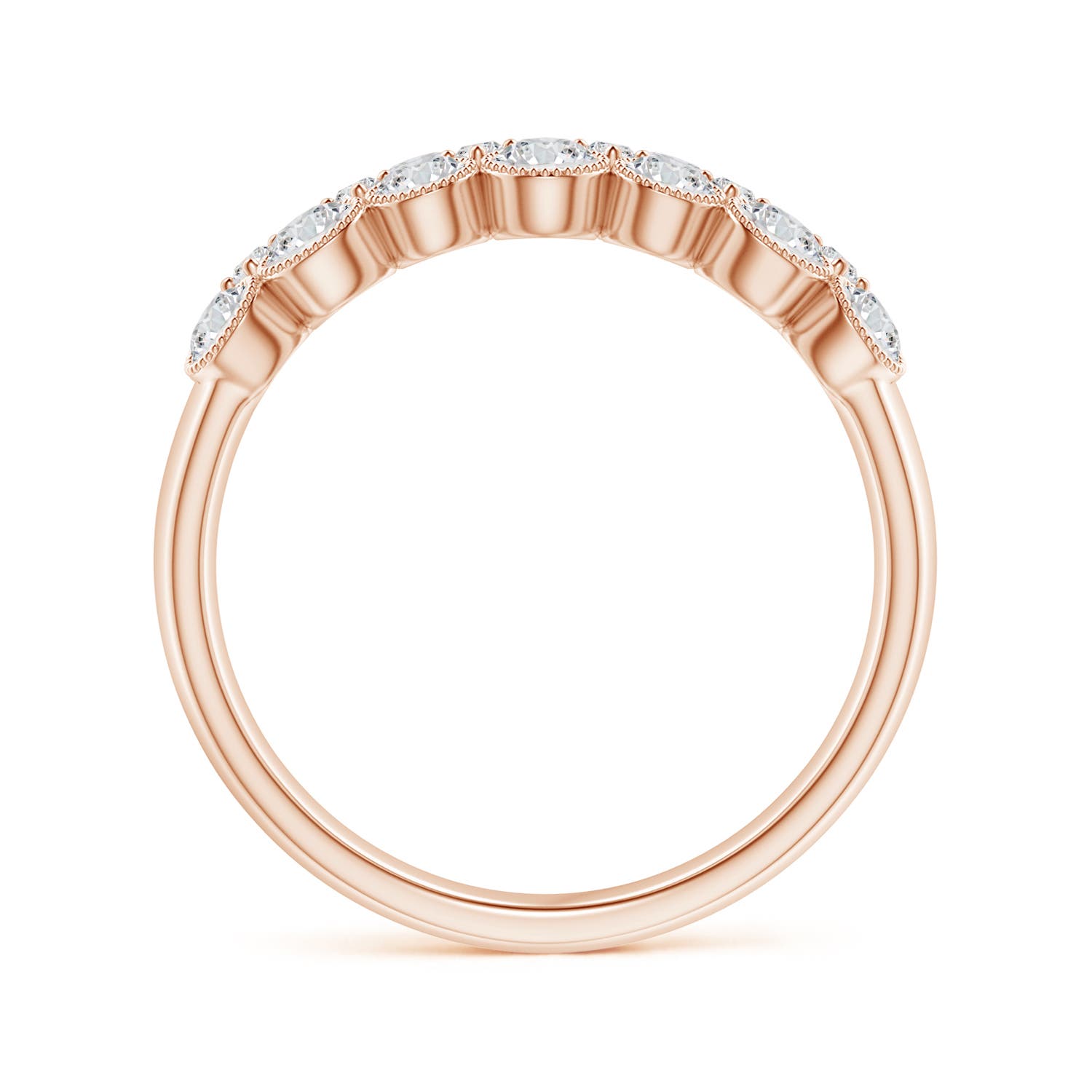 H, SI2 / 1.16 CT / 14 KT Rose Gold