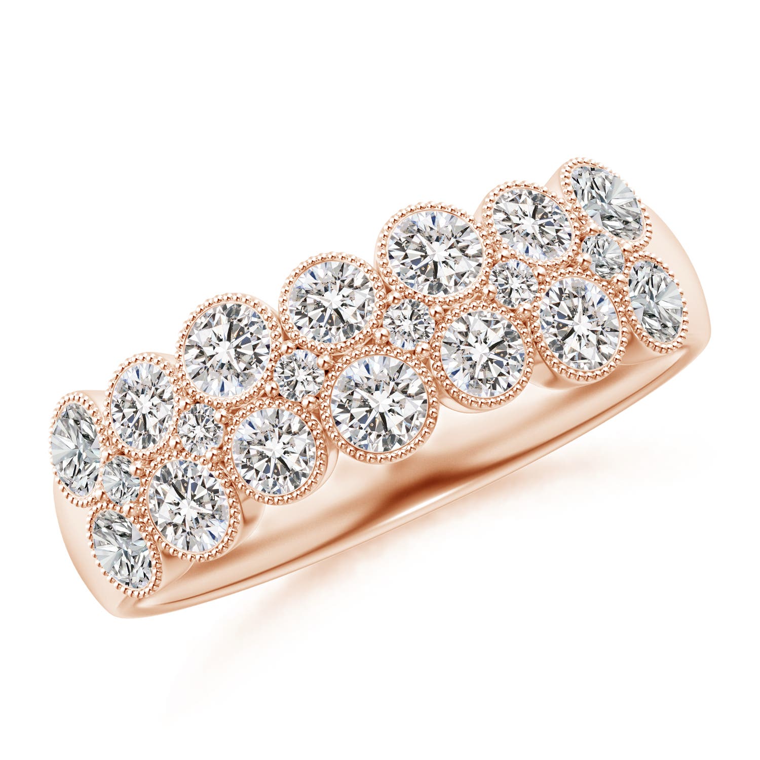 I-J, I1-I2 / 1.16 CT / 14 KT Rose Gold