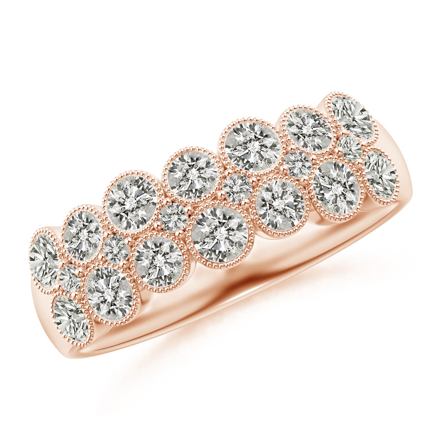 K, I3 / 1.16 CT / 14 KT Rose Gold