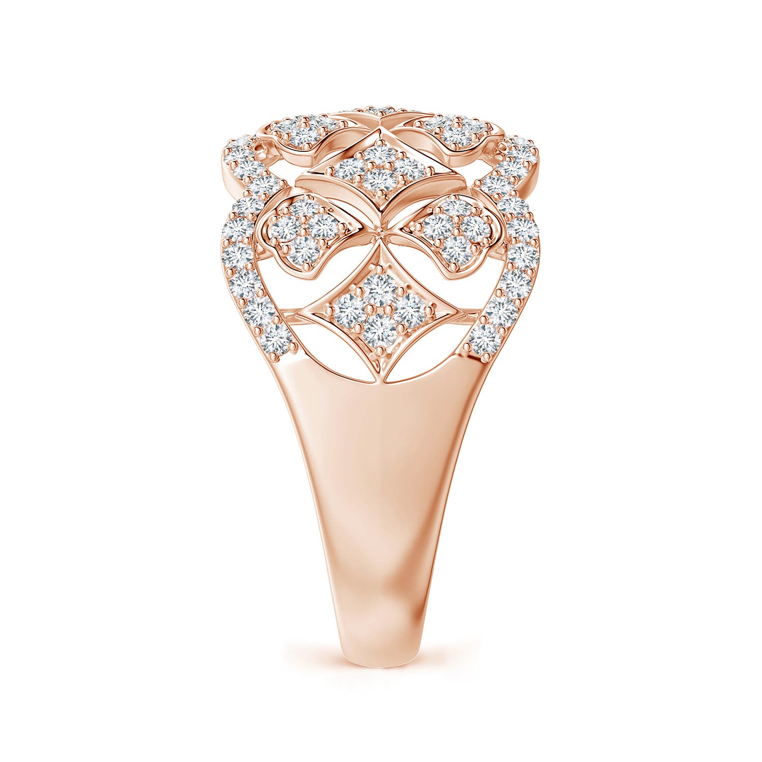 G, VS2 / 0.76 CT / 14 KT Rose Gold