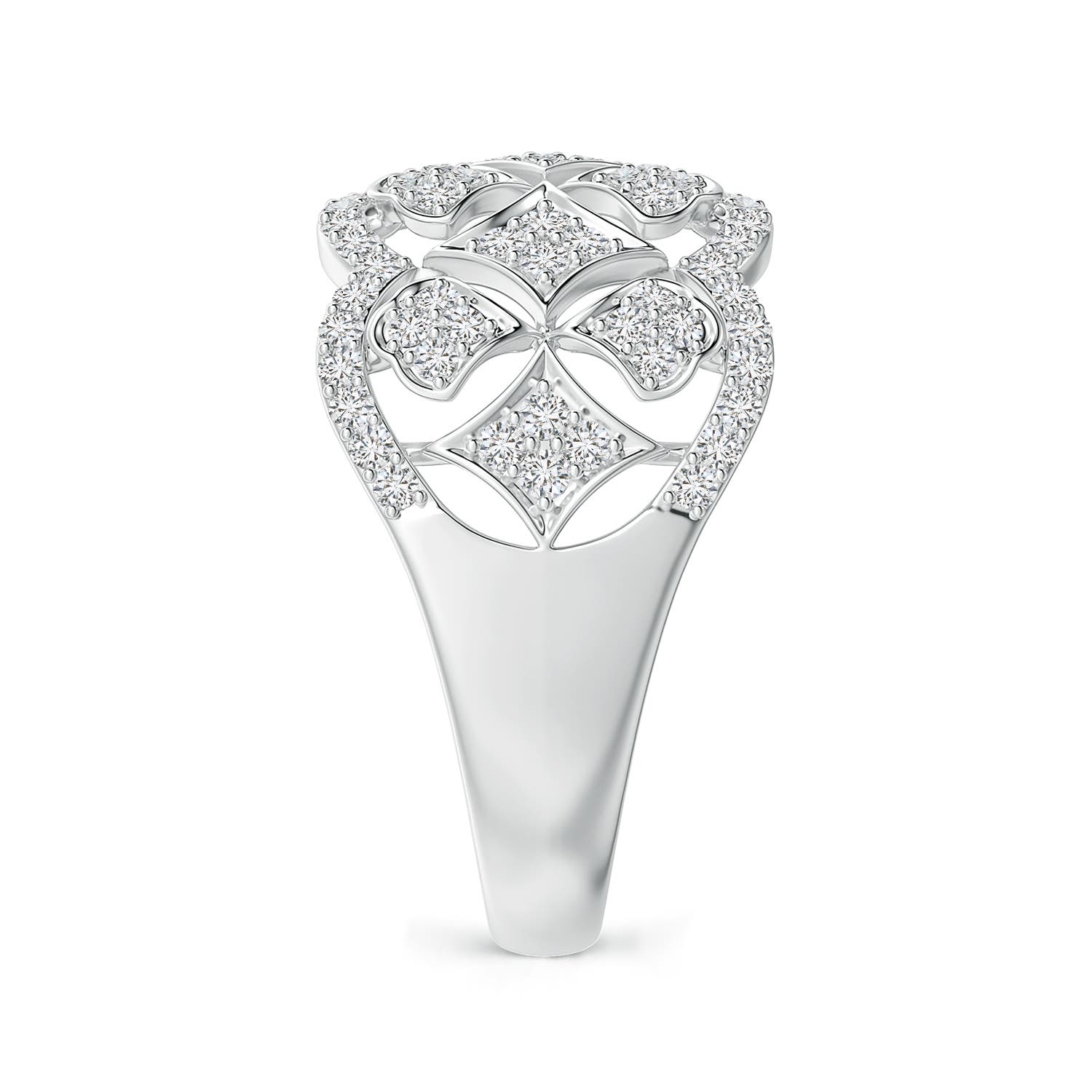 H, SI2 / 0.76 CT / 14 KT White Gold