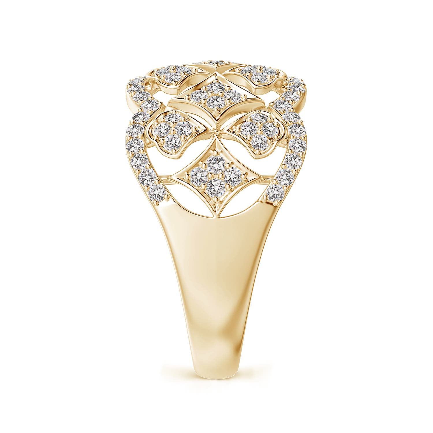 I-J, I1-I2 / 0.76 CT / 14 KT Yellow Gold