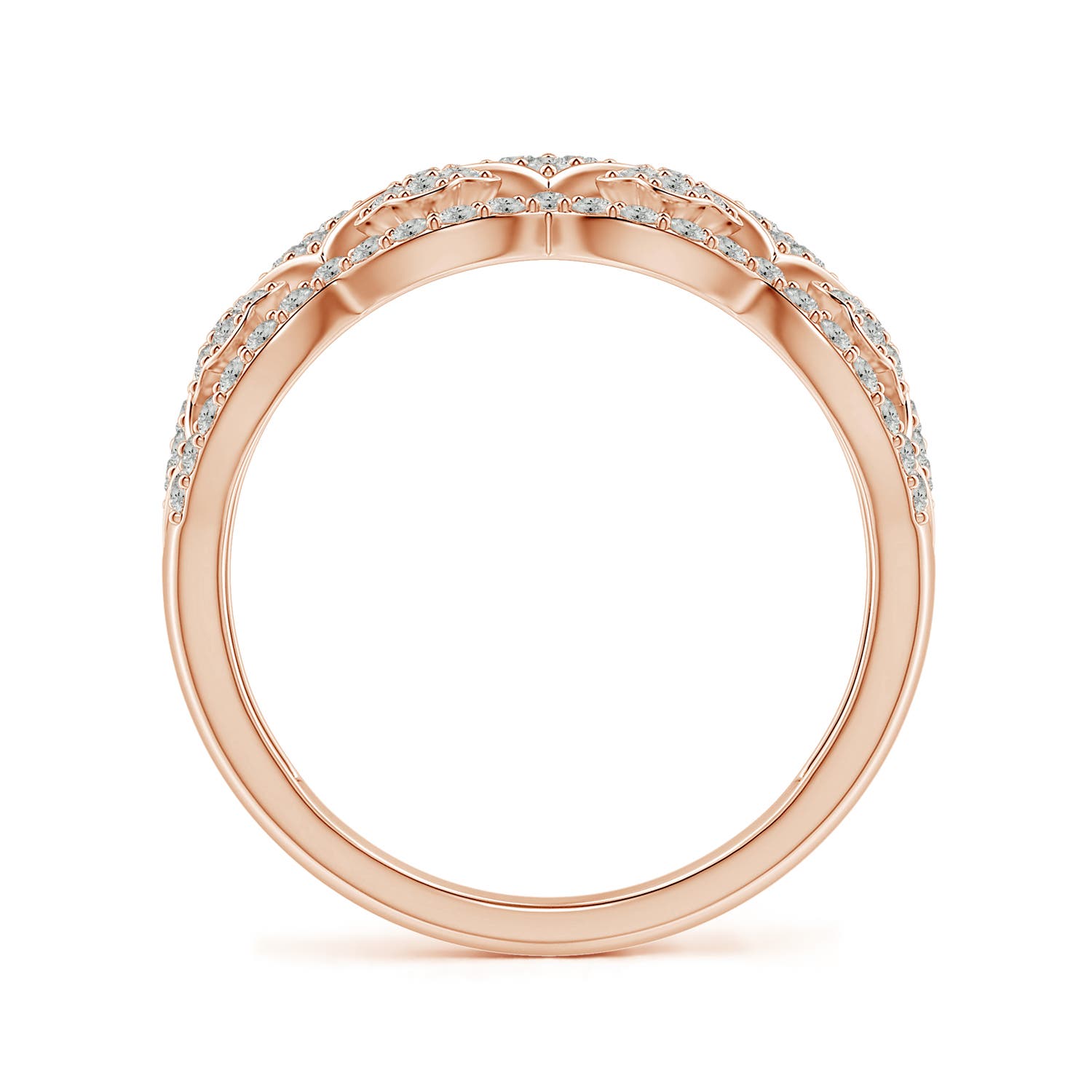 K, I3 / 0.76 CT / 14 KT Rose Gold