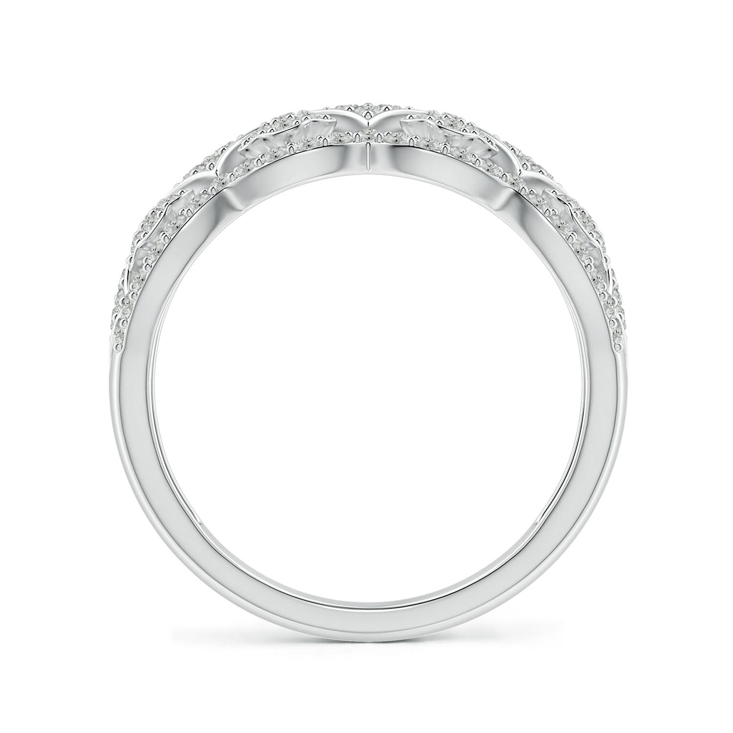 K, I3 / 0.76 CT / 14 KT White Gold