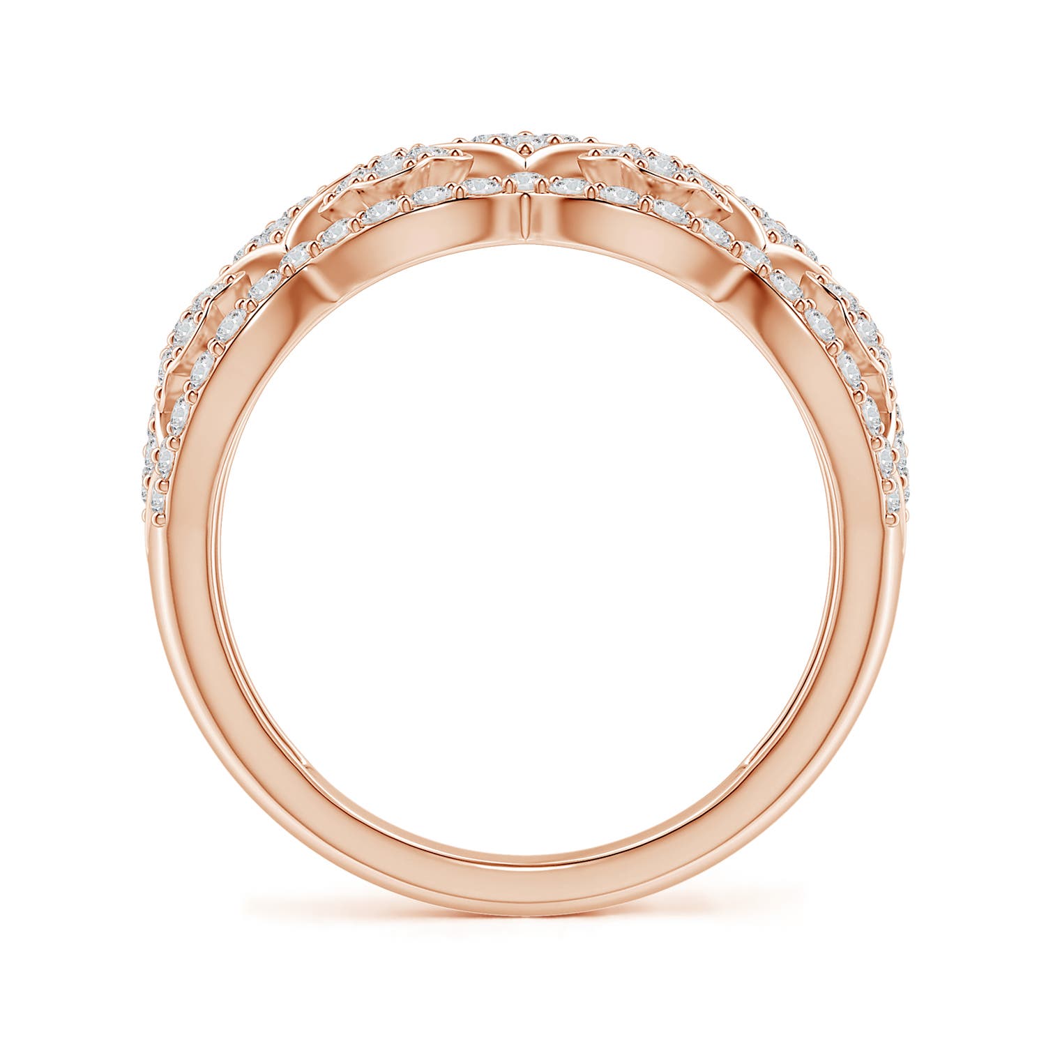 H, SI2 / 1.03 CT / 14 KT Rose Gold