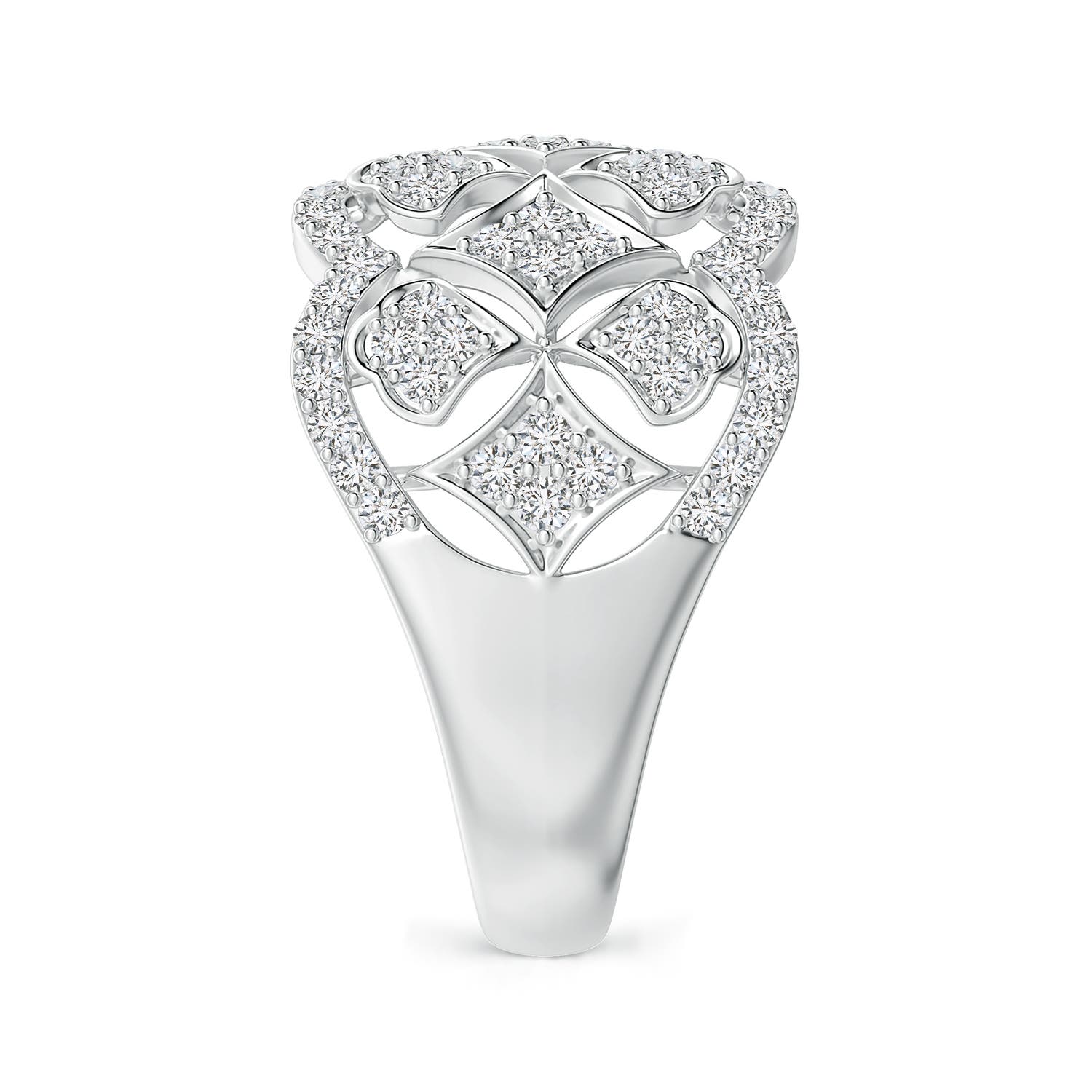 H, SI2 / 1.03 CT / 14 KT White Gold