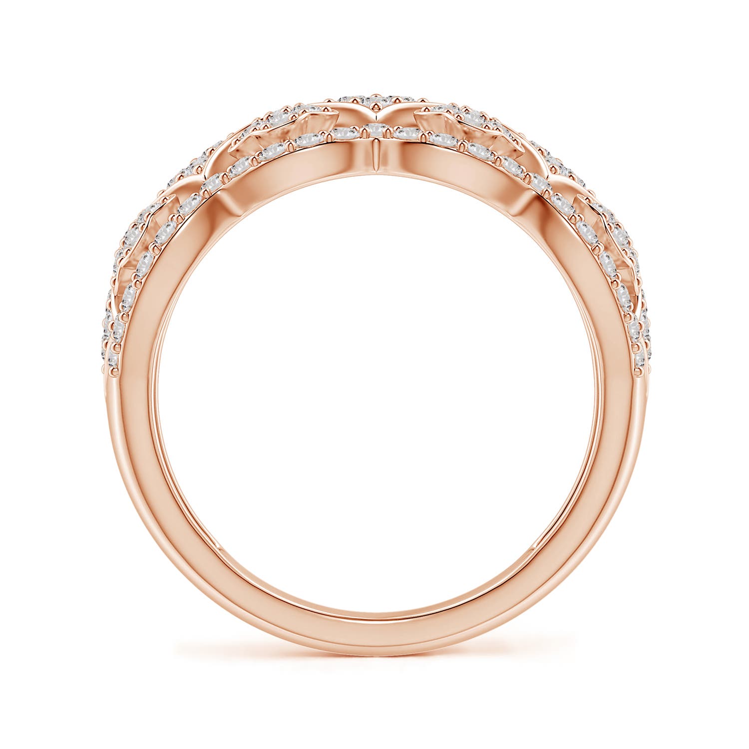 I-J, I1-I2 / 1.03 CT / 14 KT Rose Gold