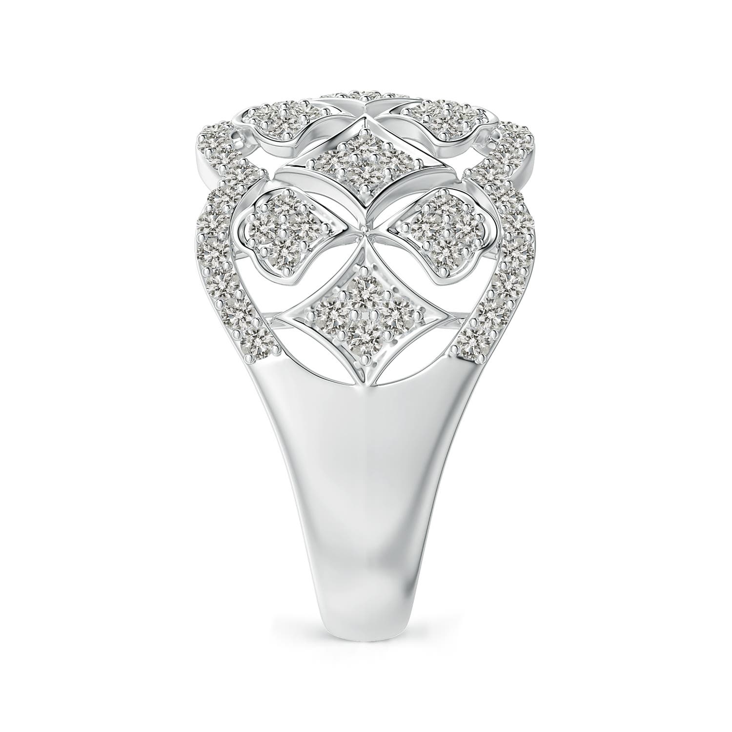 K, I3 / 1.03 CT / 14 KT White Gold