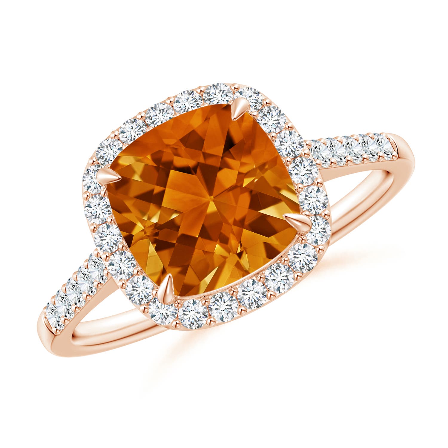 AAAA - Citrine / 2.36 CT / 14 KT Rose Gold