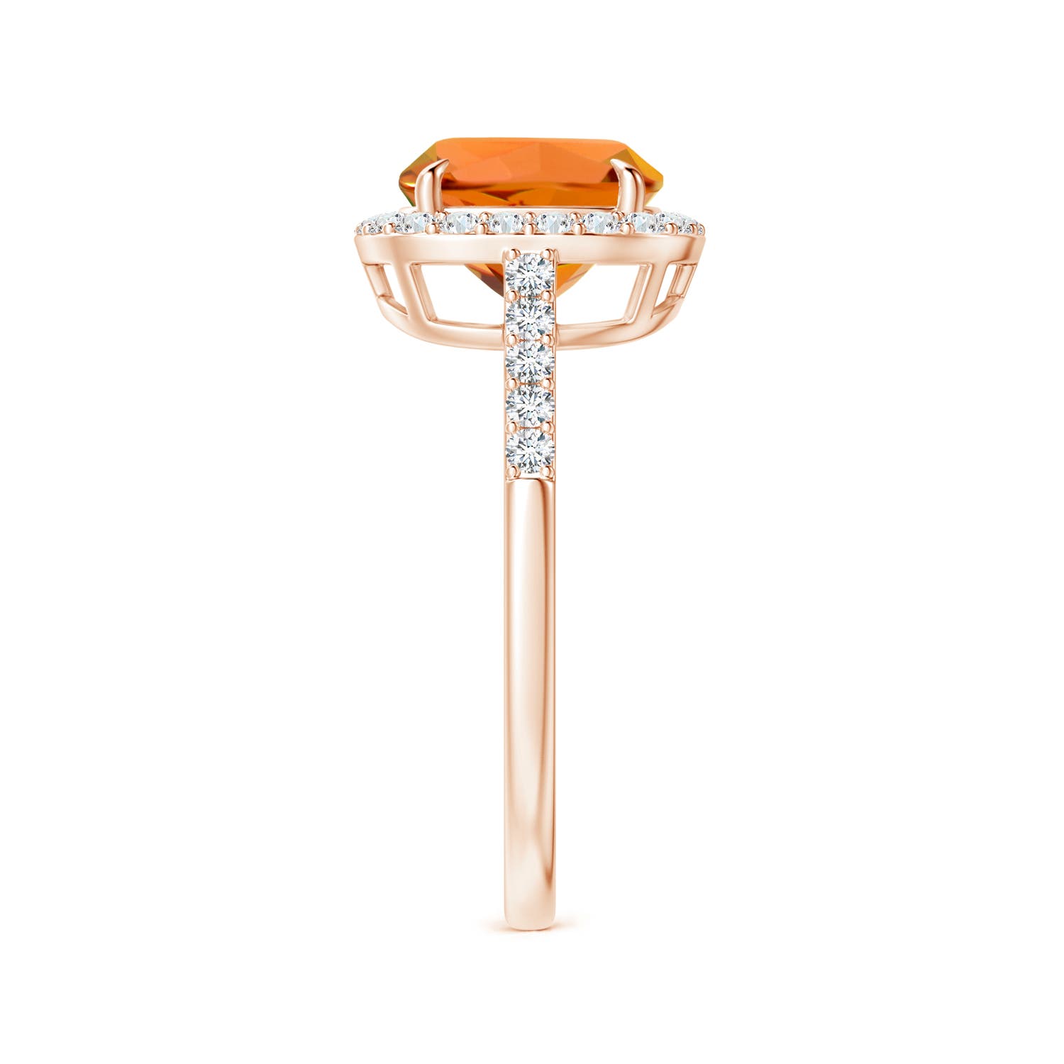 AAAA - Citrine / 2.36 CT / 14 KT Rose Gold