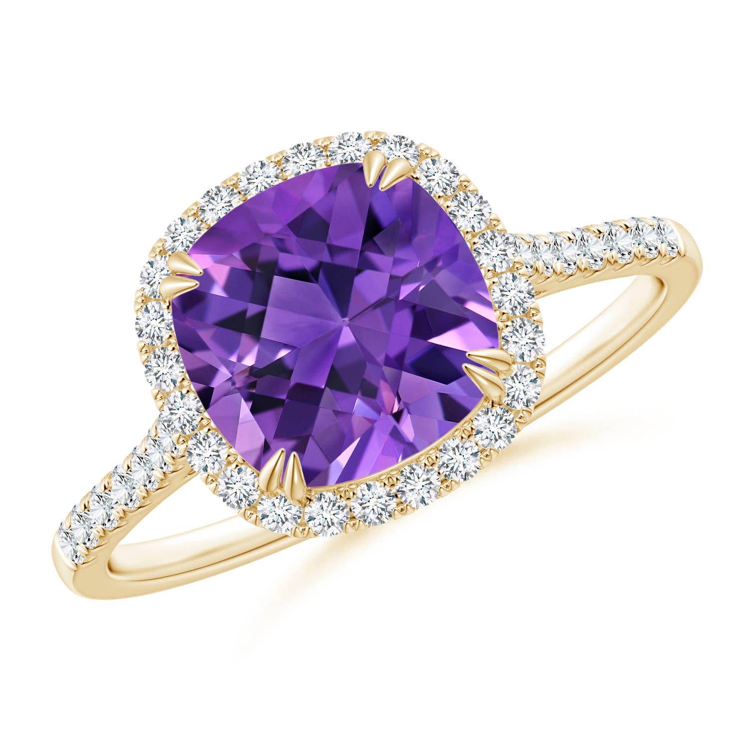 AAAA - Amethyst / 2.28 CT / 14 KT Yellow Gold