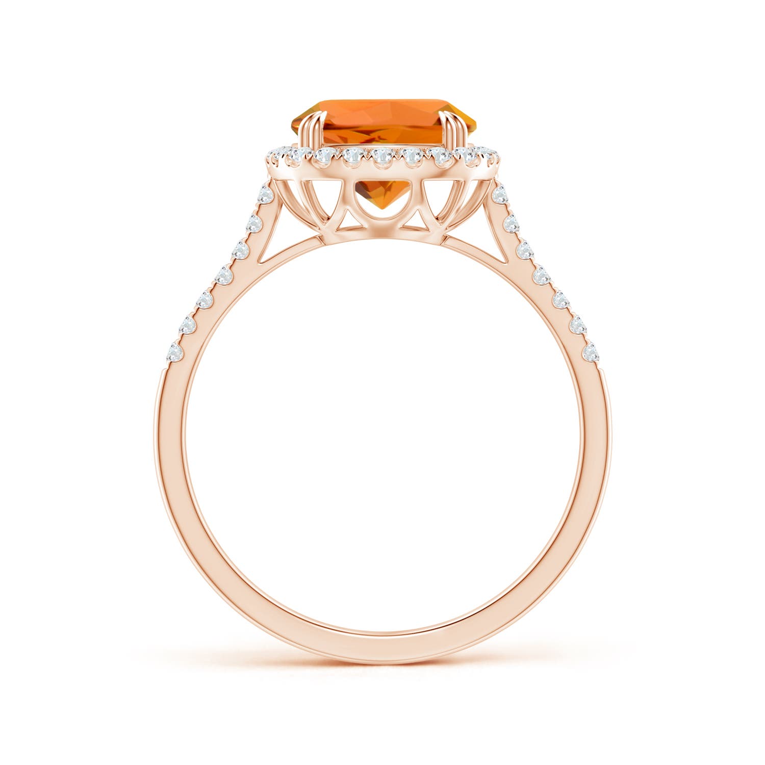 AAAA - Citrine / 2.28 CT / 14 KT Rose Gold