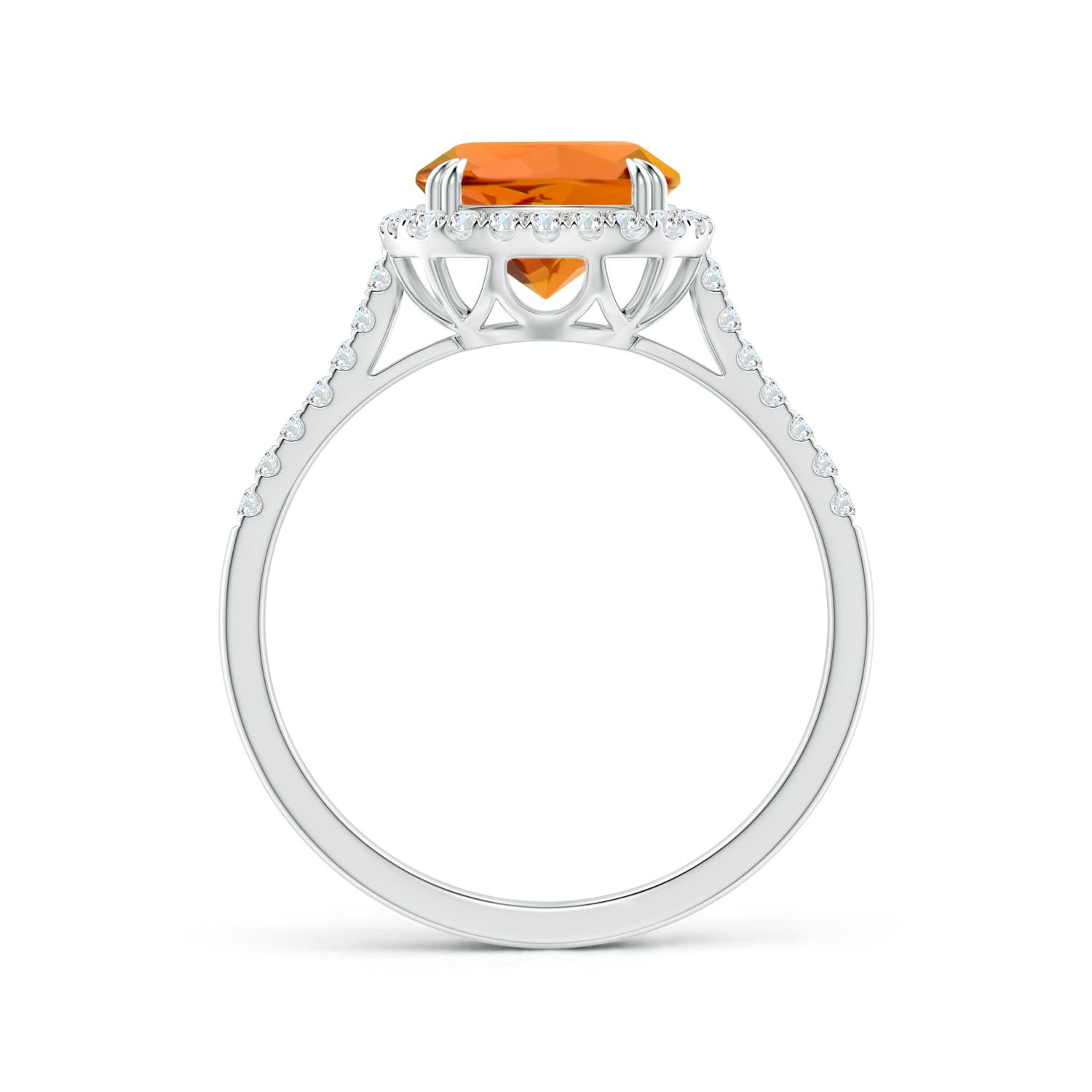 AAAA - Citrine / 2.28 CT / 14 KT White Gold