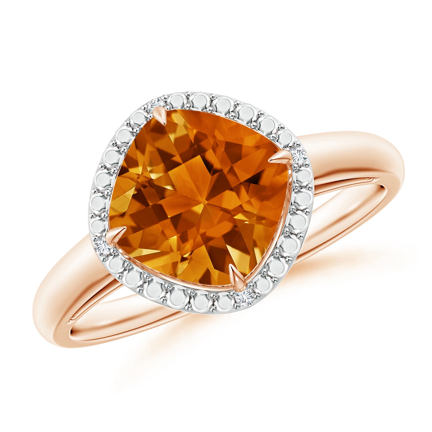 AAAA - Citrine / 2.02 CT / 14 KT Rose Gold