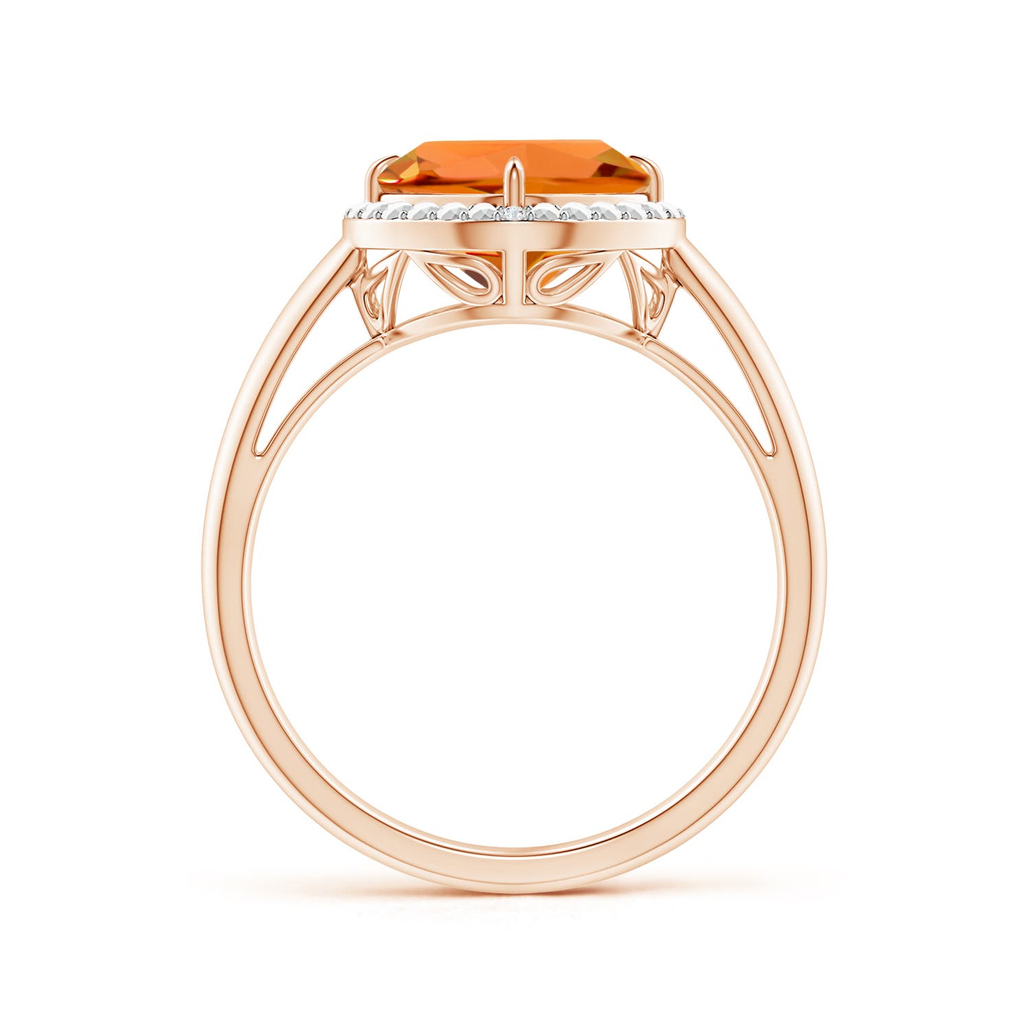 AAAA - Citrine / 2.02 CT / 14 KT Rose Gold