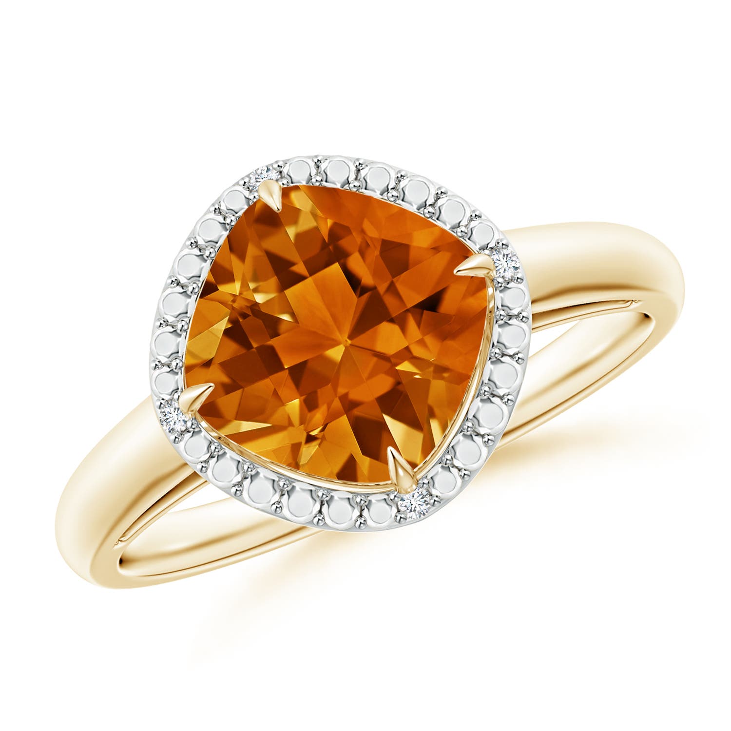 AAAA - Citrine / 2.02 CT / 14 KT Yellow Gold