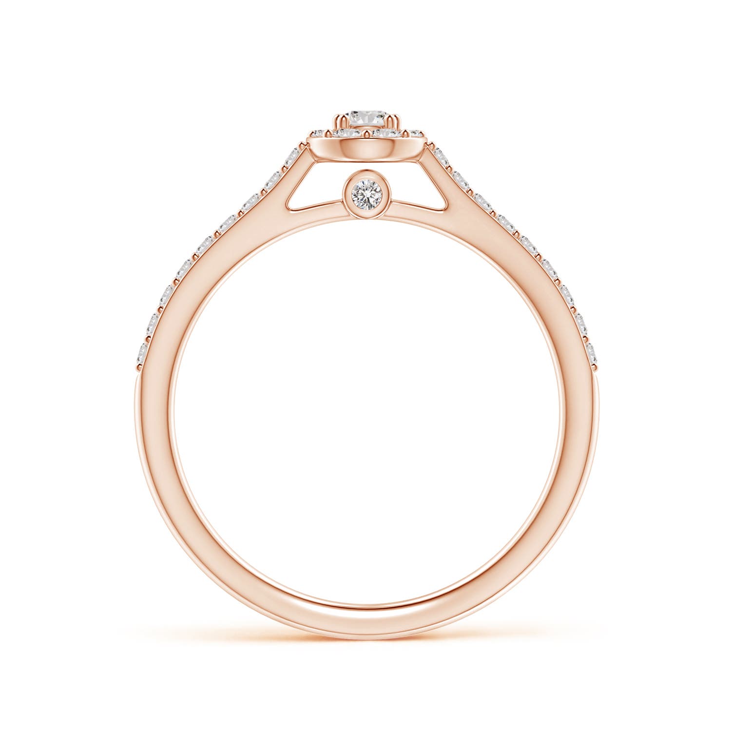 I-J, I1-I2 / 0.35 CT / 14 KT Rose Gold