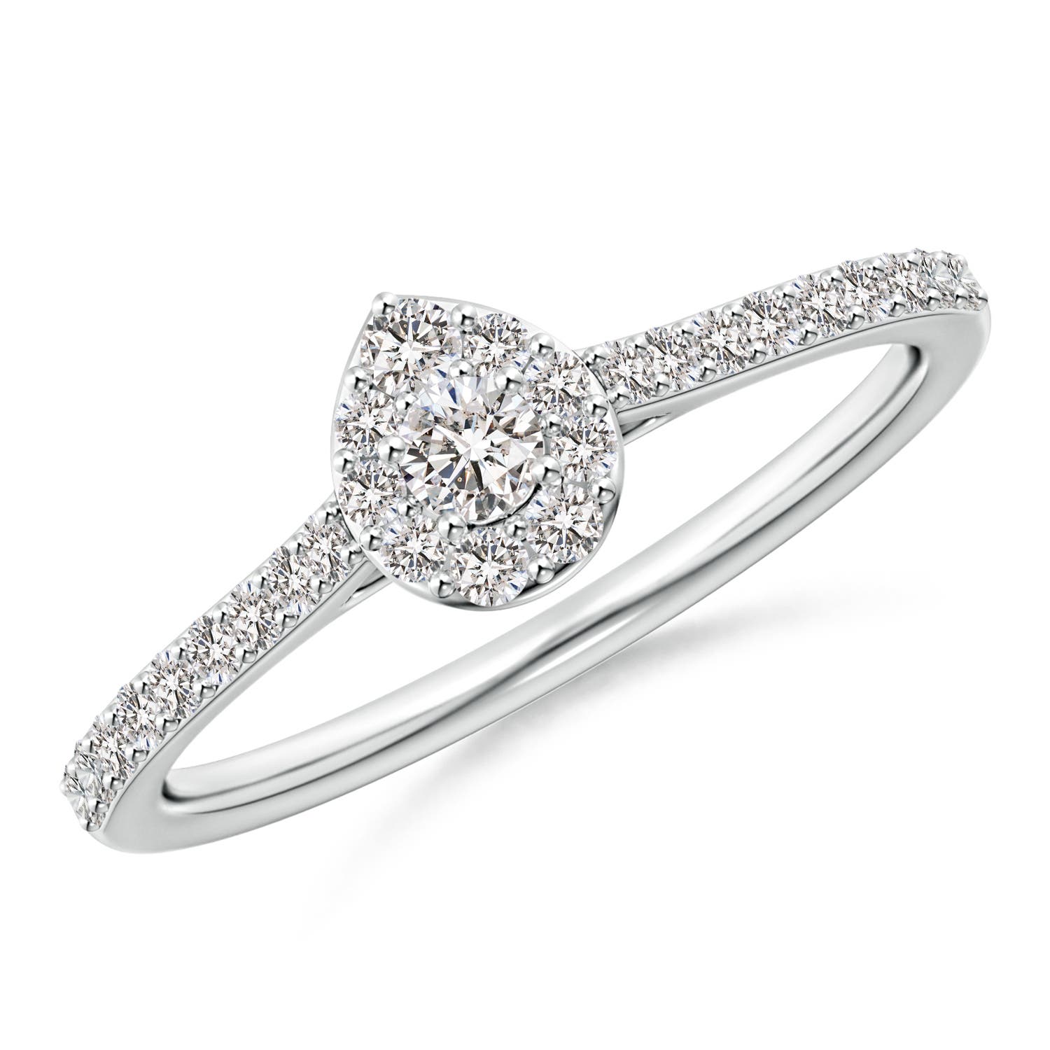 I-J, I1-I2 / 0.35 CT / 14 KT White Gold