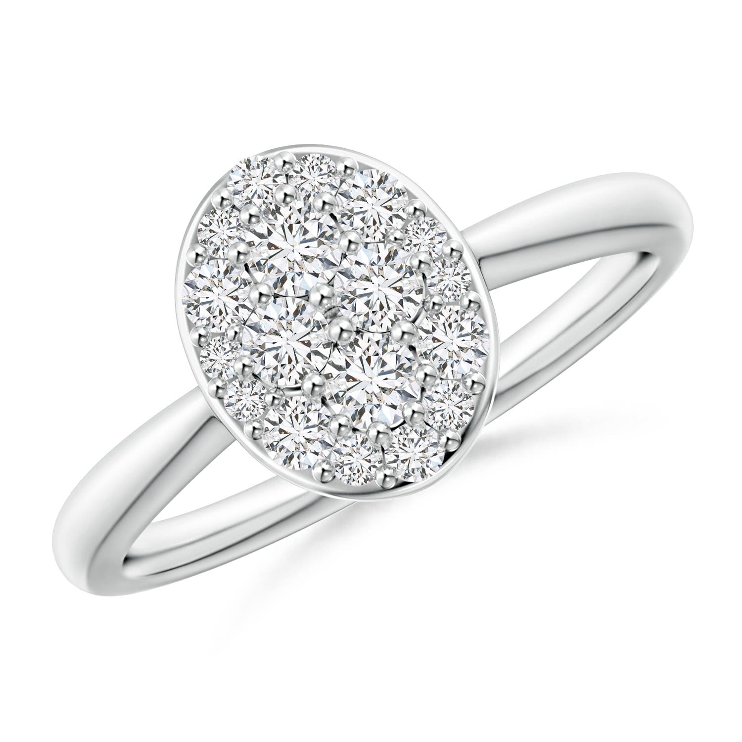 H, SI2 / 0.52 CT / 14 KT White Gold