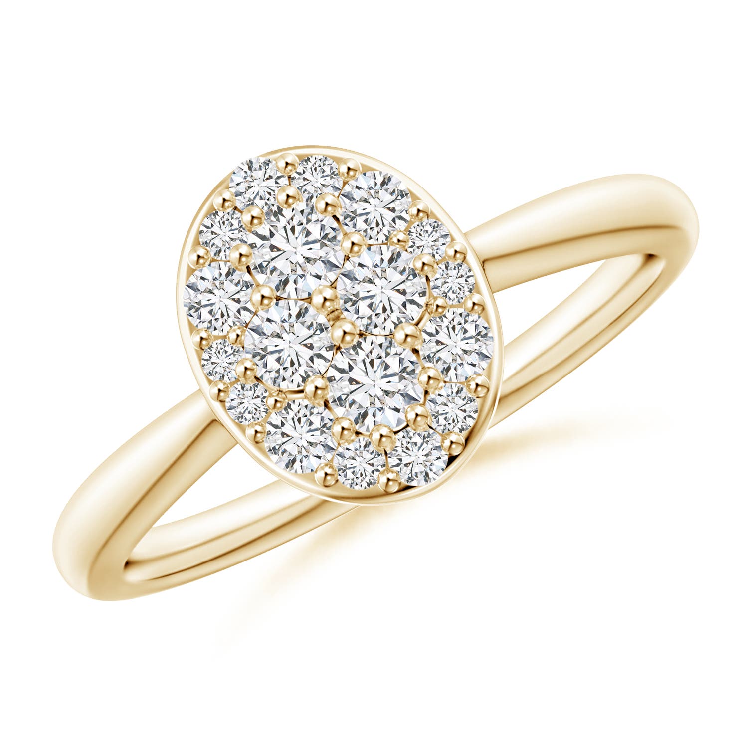 H, SI2 / 0.52 CT / 14 KT Yellow Gold