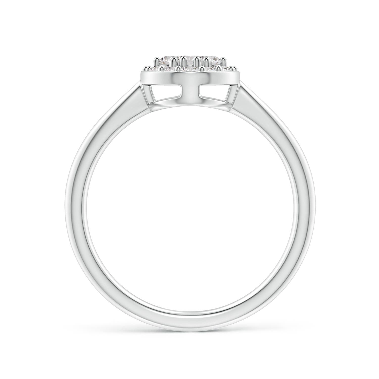 I-J, I1-I2 / 0.52 CT / 14 KT White Gold