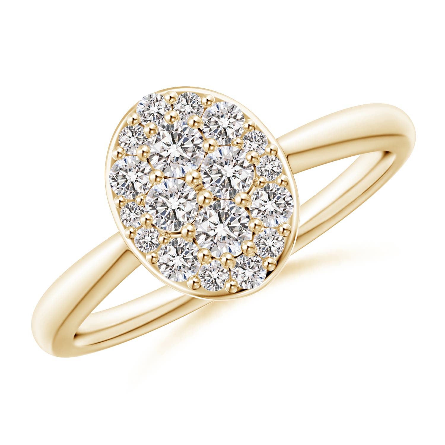 I-J, I1-I2 / 0.52 CT / 14 KT Yellow Gold