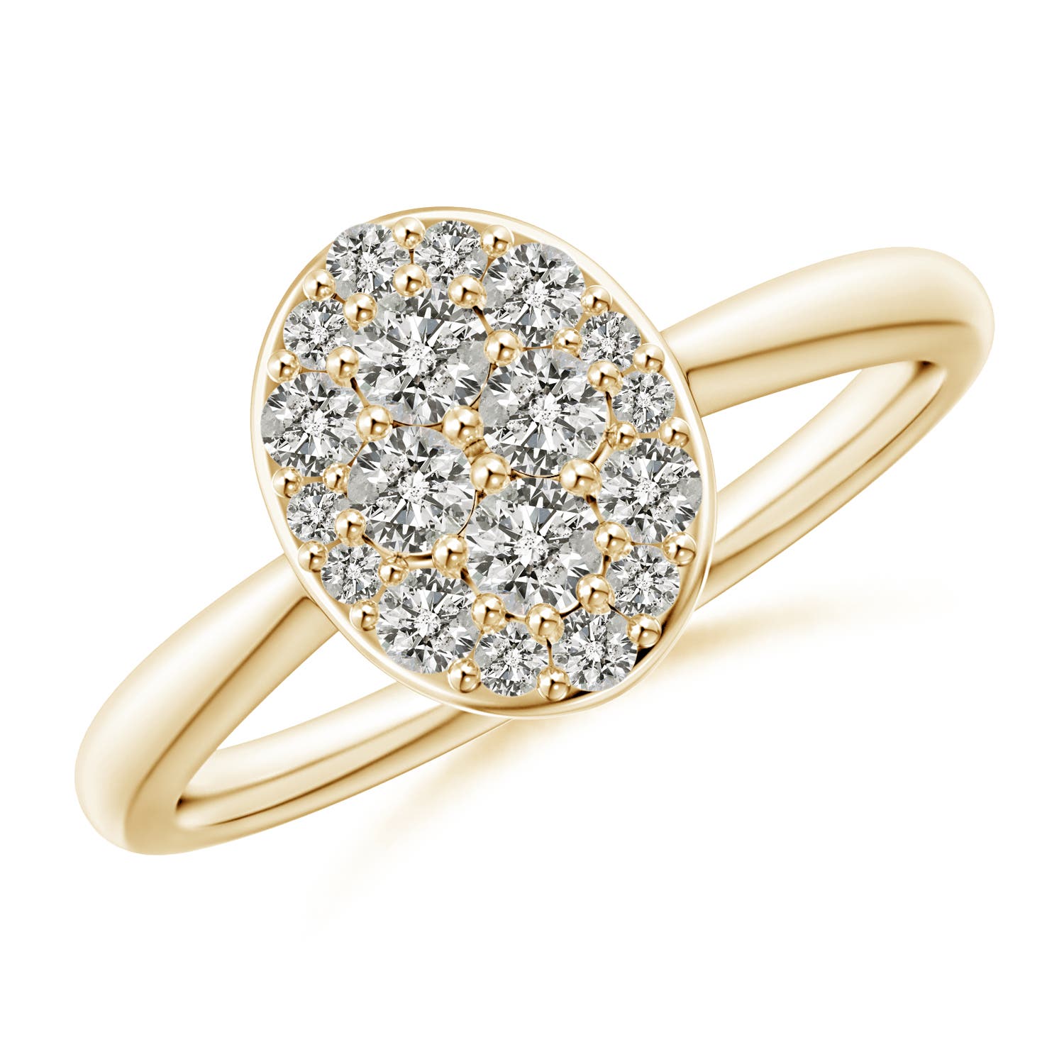 K, I3 / 0.52 CT / 14 KT Yellow Gold