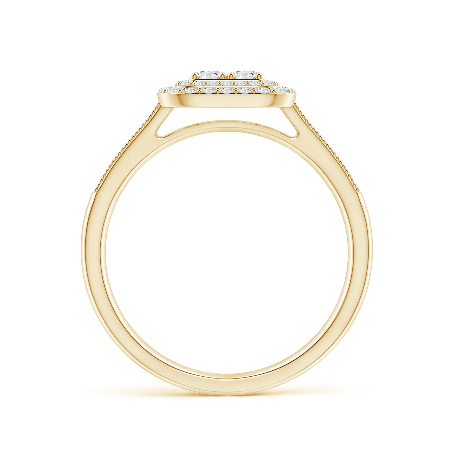 F-G, VS / 0.62 CT / 14 KT Yellow Gold