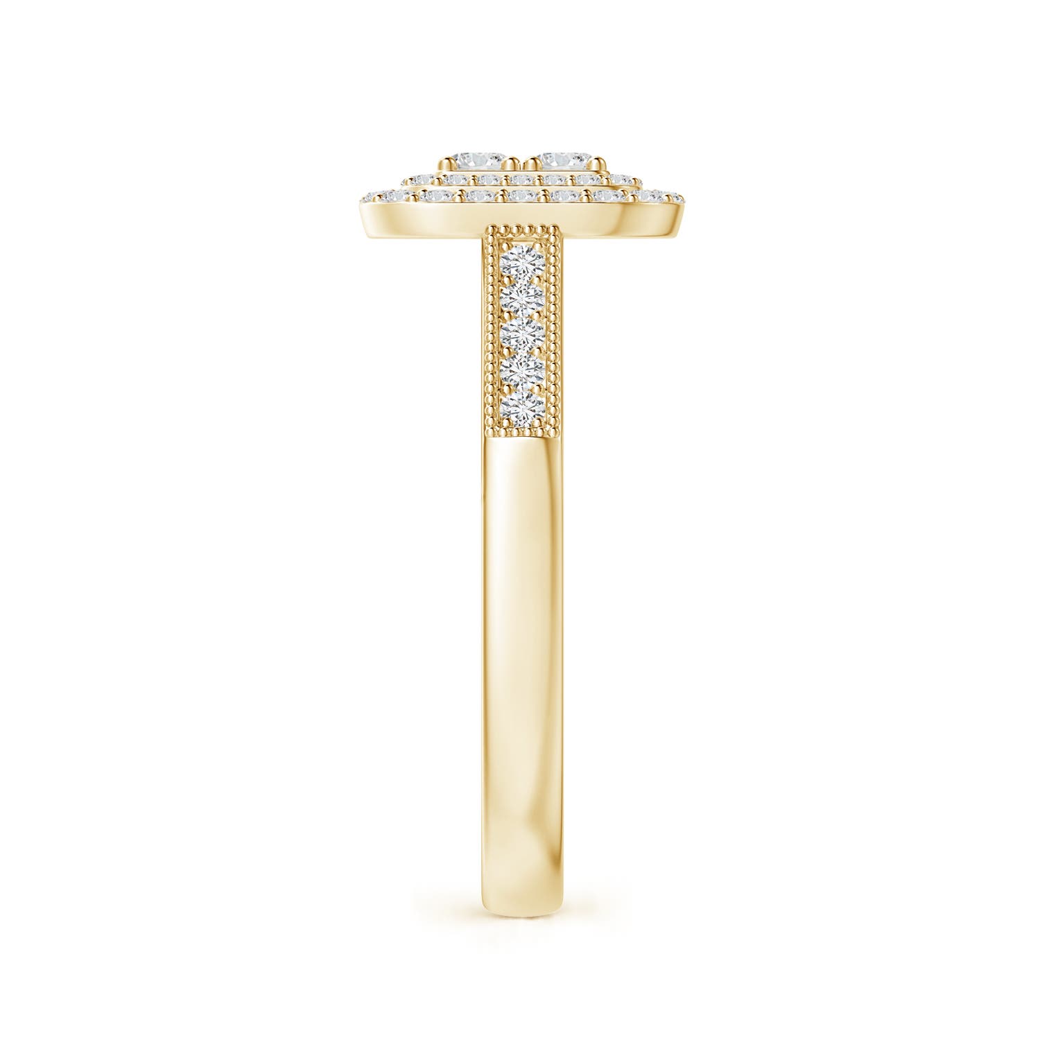 H, SI2 / 0.63 CT / 14 KT Yellow Gold