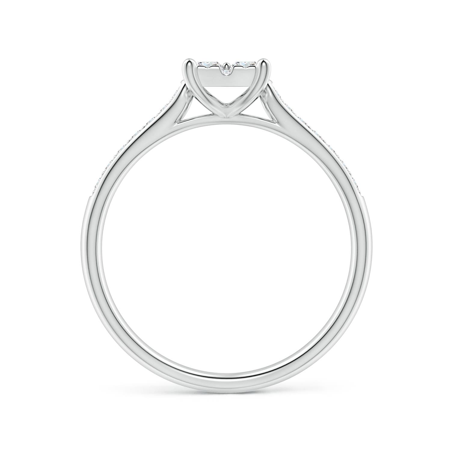 F-G, VS / 0.36 CT / 14 KT White Gold