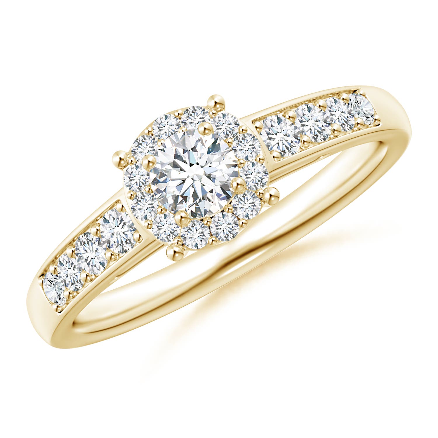 G, VS2 / 0.5 CT / 14 KT Yellow Gold