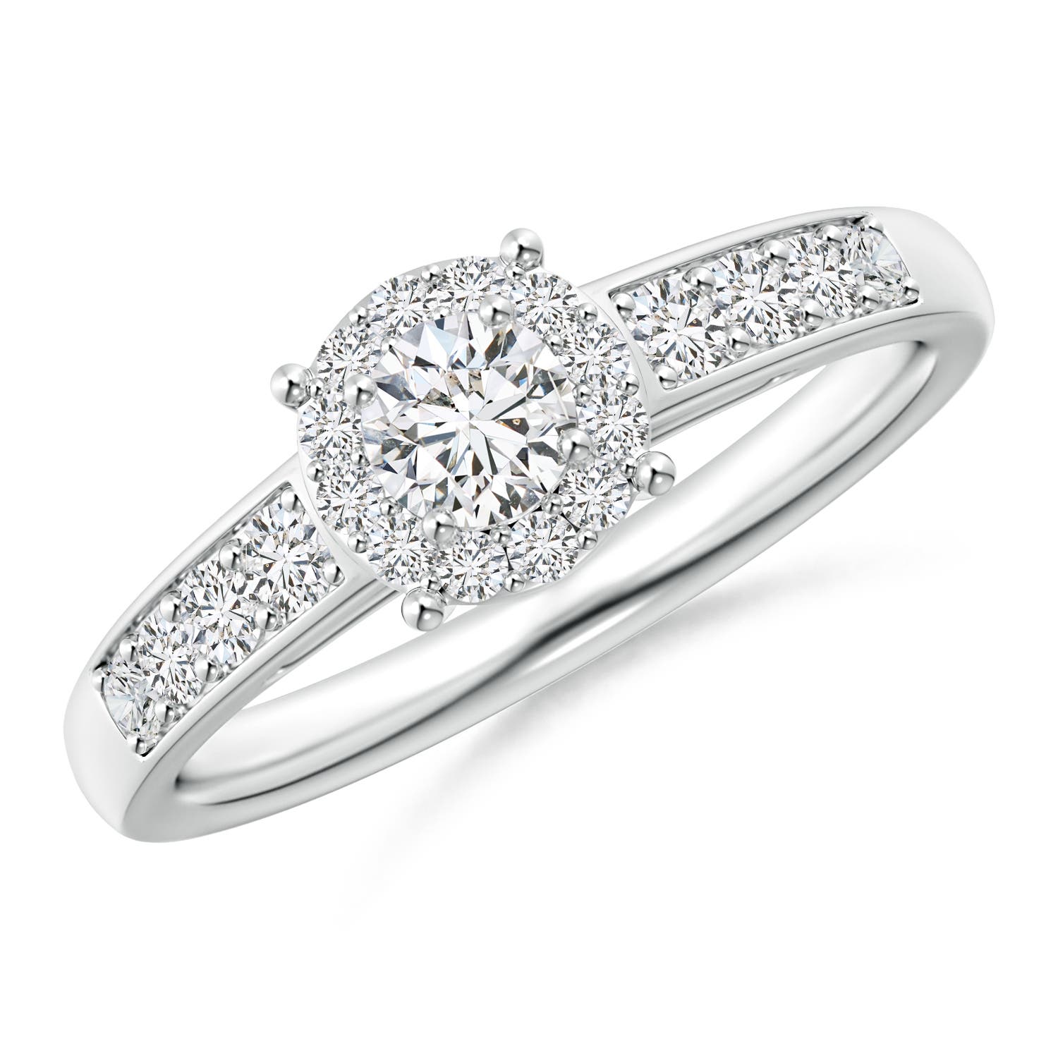 H, SI2 / 0.5 CT / 14 KT White Gold