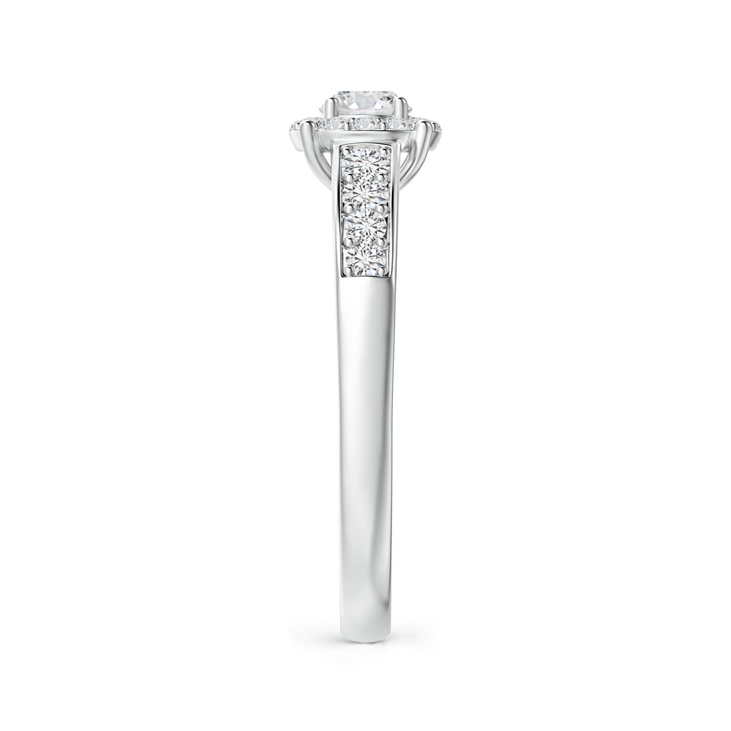 H, SI2 / 0.5 CT / 14 KT White Gold