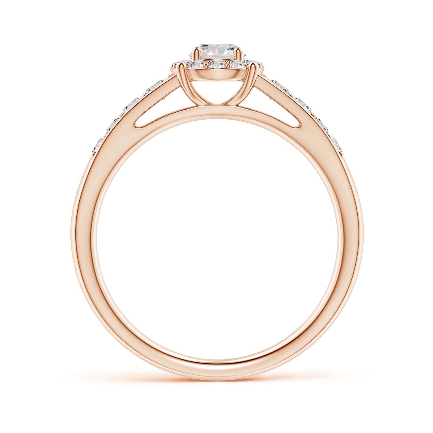 I-J, I1-I2 / 0.5 CT / 14 KT Rose Gold